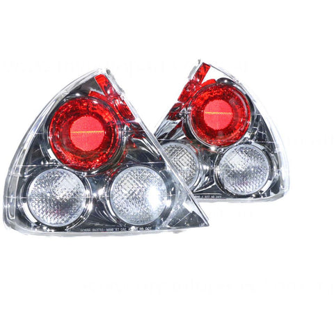 APG All Crash Chrome Tail Lamp Pair Aftermarket Suits