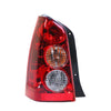 APG All Crash Black Red/Clear Tail Lamp Passenger Side