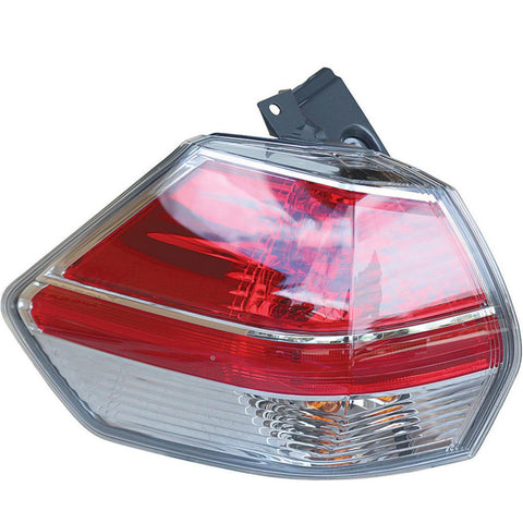 APG All Crash Red/Clear Tail Lamp Passenger Side