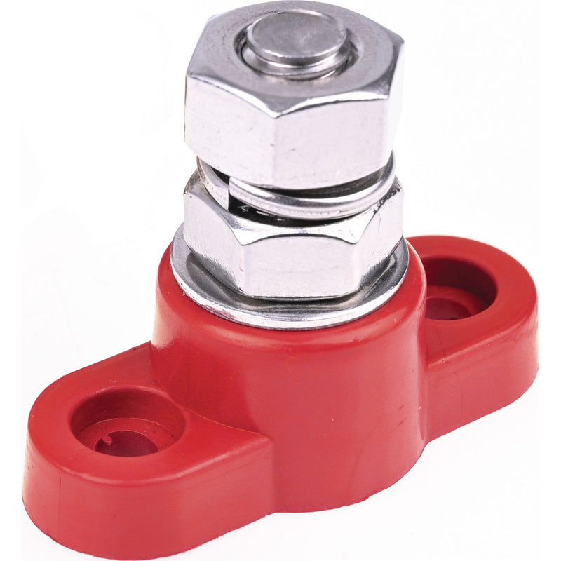 OEX 250A Single Stud Terminal M10 - Red ACX3145-M10BL