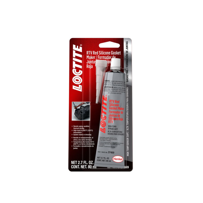 Loctite Si 596 - Silicone - Red - 80Ml 492001