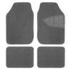 Gearup Carpet Mat Set Grey - 4 Piece GUCM4G