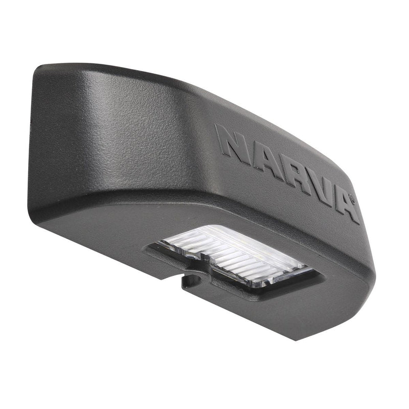 Narva 9-33 Volt LED License plate lamp in Charcoal Black