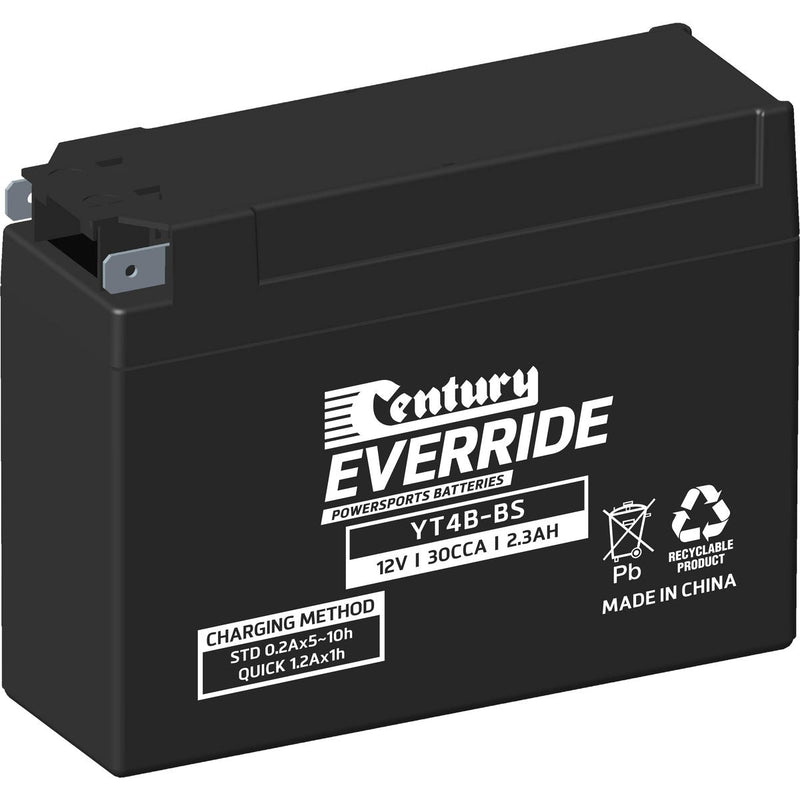 Century Everride Battery YT4B-BS