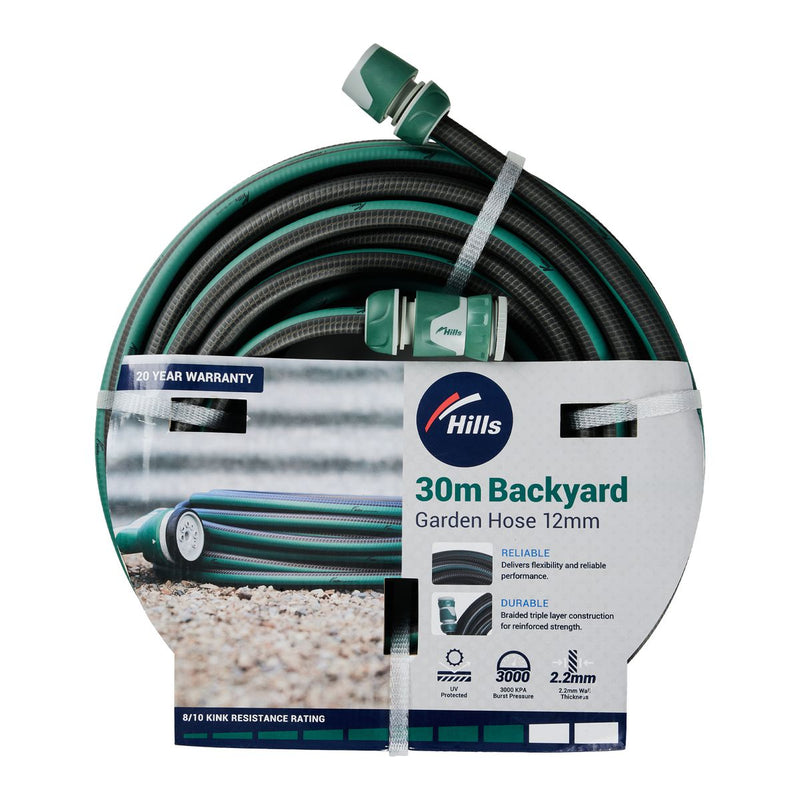 Hills Backyard Hose 12mmx30M 100743
