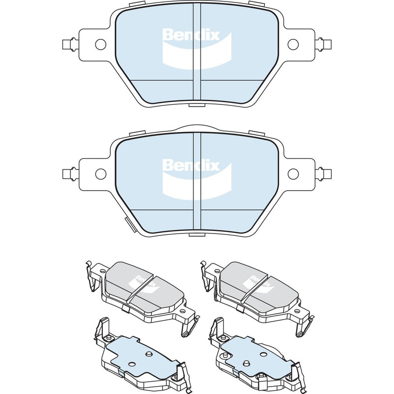 Bendix EV Brake Pad Set DB2733 EV