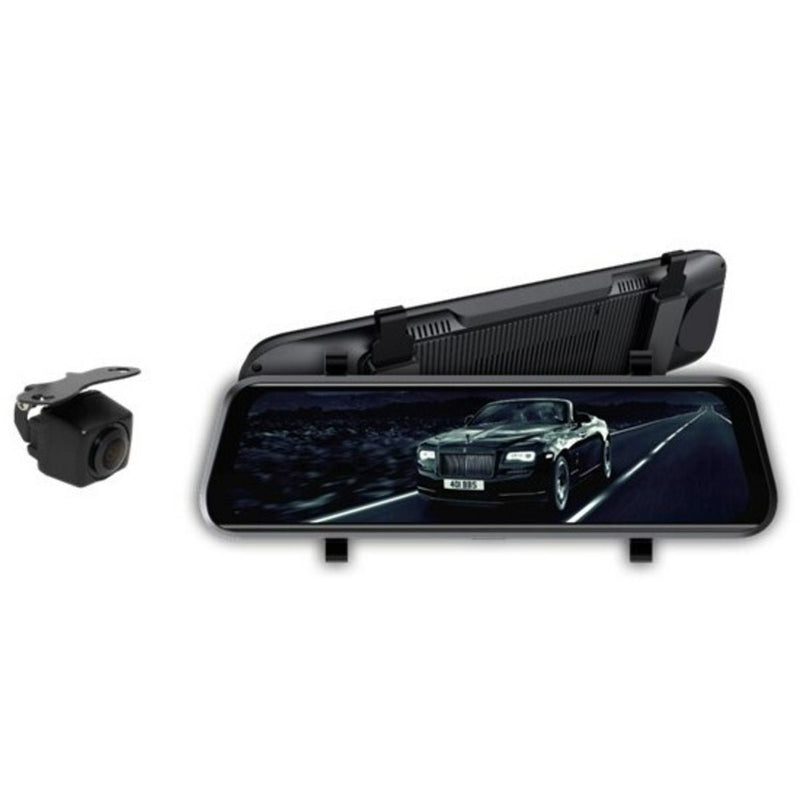 Mongoose 9.6 In. Ahd Display Mirror Monitor Clip On And