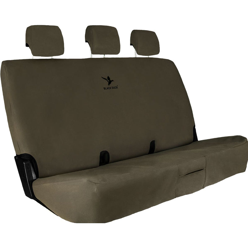 Black Duck Rear Bench Seat Cover, Canvas Khaki - Single
