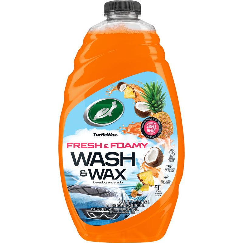 Turtle Wax Fresh Foamy Wash and Wax 1.42L 104026