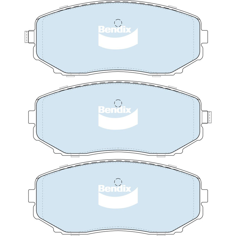 Bendix Heavy Duty Disc Pad Set DB1916 HD