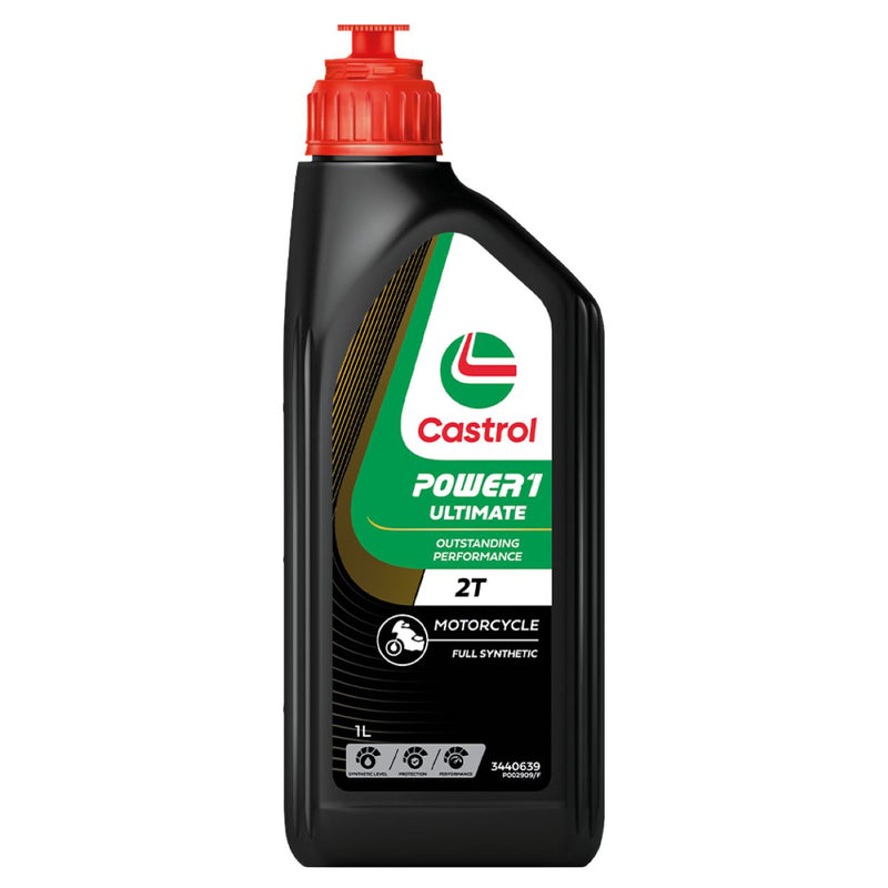 Castrol Power 1 Racing 2T Motorcycle Engine Oil 1L 3440639