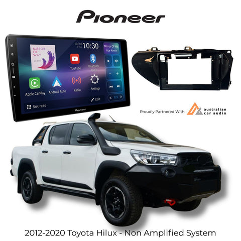 Pioneer 9 in wireless AV reciever Perfect fit for Toyota