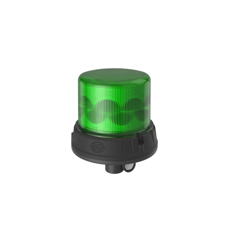 Hella K-LED 80 Green flashing pipe mount Beacon