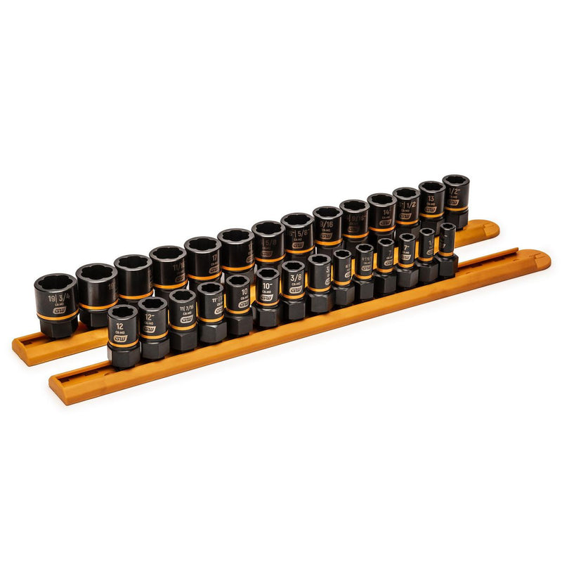 Gearwrench 28 Pc. 1/4in & 3/8in Drive Bolt Biter Impact