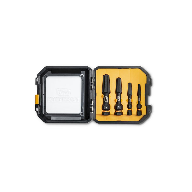 Gearwrench 4 Piece Bolt Biter Screw Extractor Set 84787