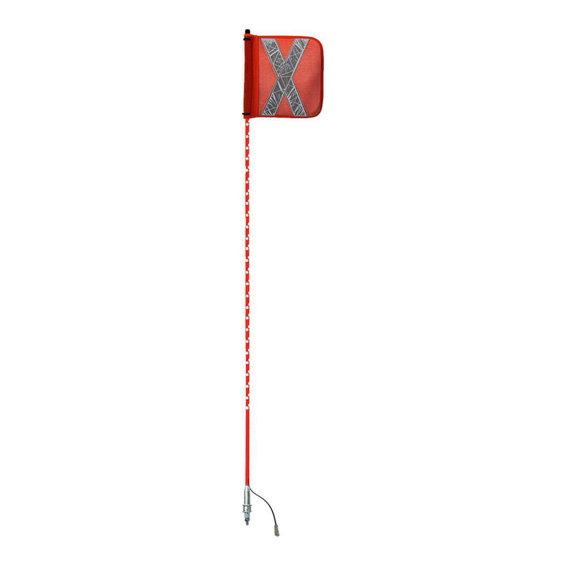 Safety Aerials Australia 1.8mtr Red Full Pole LED 12V