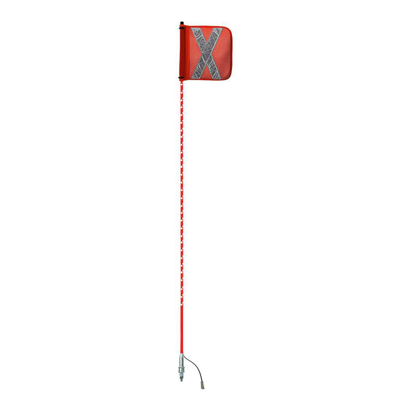 Safety Aerials Australia 2.0mtr Red Full Pole LED 12V