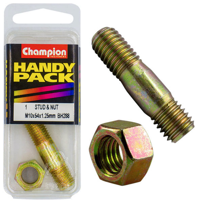 Champion Manifold Stud M10X54X1.25mm BH288