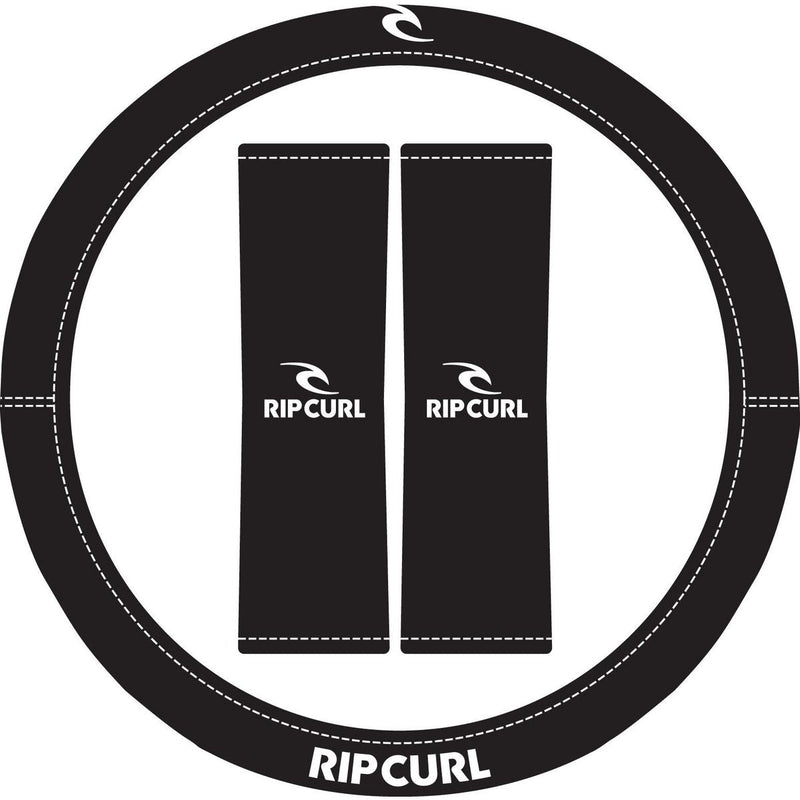 Rip Curl Steering Wheel Cover and Seat Belt Cover Set