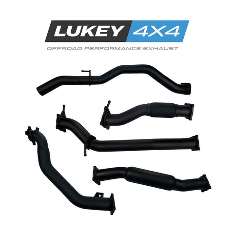 Lukey 4x4 Exhaust Lukey for Ford PJ PK Ranger turbo back