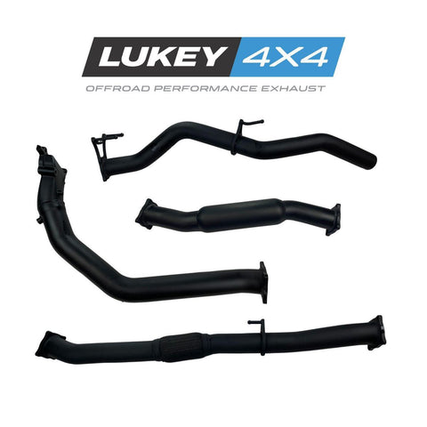 Lukey 4x4 Exhaust System for Nissan Navara D22 2.5 with