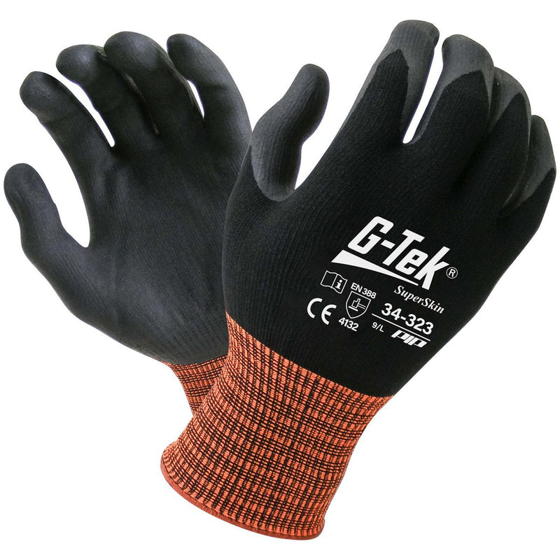 Prochoice Glove G-Tek Superskin Black Size 8 34-323_8
