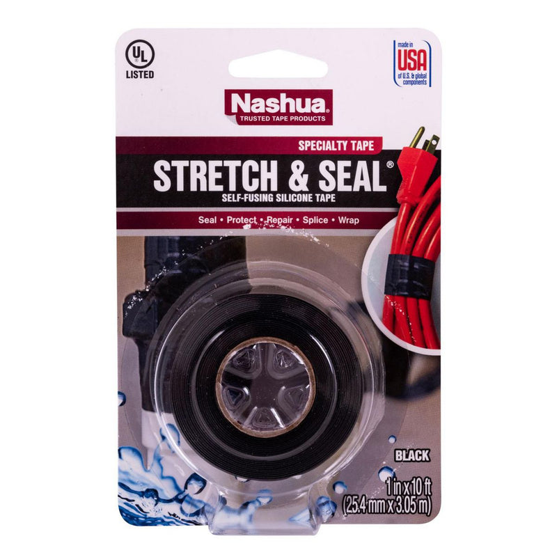 Stylus Self Fusing Tape 24mm x 3m Black 2190