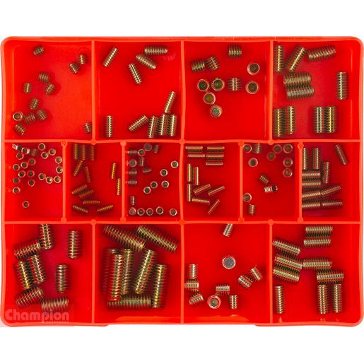 Champion Grub Screw BSW & Metric Assortment Pack