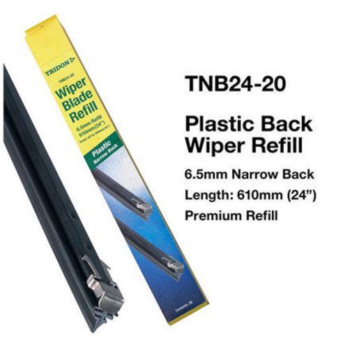 Tridon Wiper Refill Plastic 6.5mm Wide 610mm TNB24-20