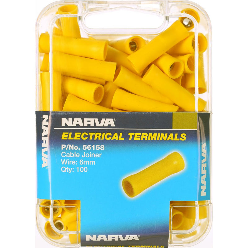 Narva Cable Joiner Yellow (100Pk) 56158