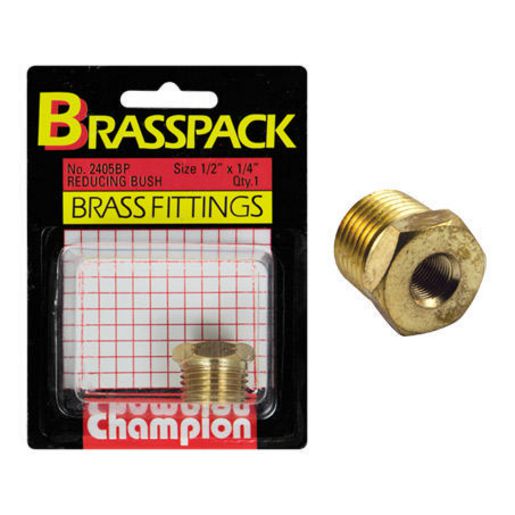 Champion Fasteners Hose Fitting Reducing Bush 1/2In. X