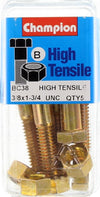 Champion Bolt & Nut Pack UNC 1-3/4 x 3/8 BC38