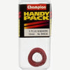 Champion Flat Fibre Washer Red M14 x 20mm x 2.4mm 5Pk