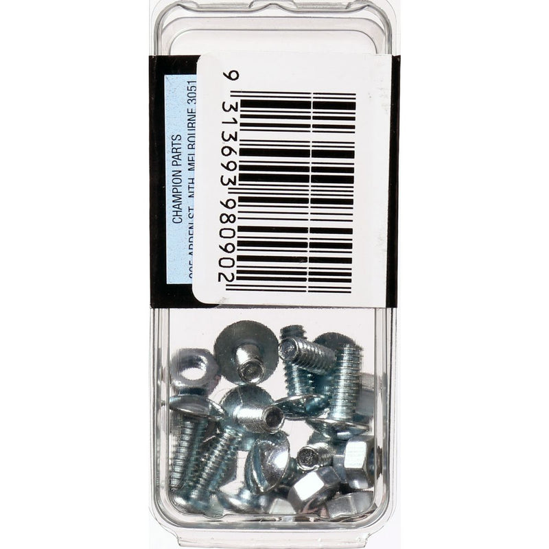 Champion Fasteners Roofing Bolt & Nut Mushroom Head Combo