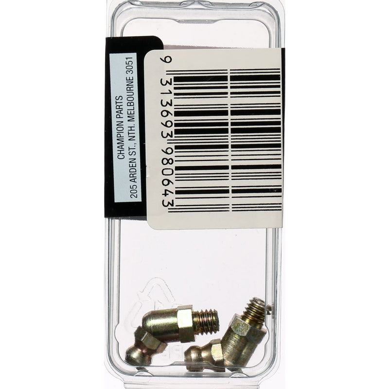 Champion Fasteners Grease Nipple M6 X 1.00mm 45 BH064