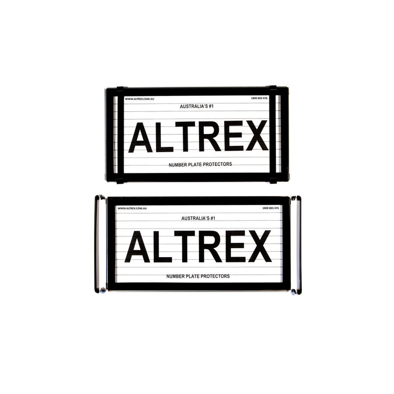 Altrex Number Plate Cover US/International Black With