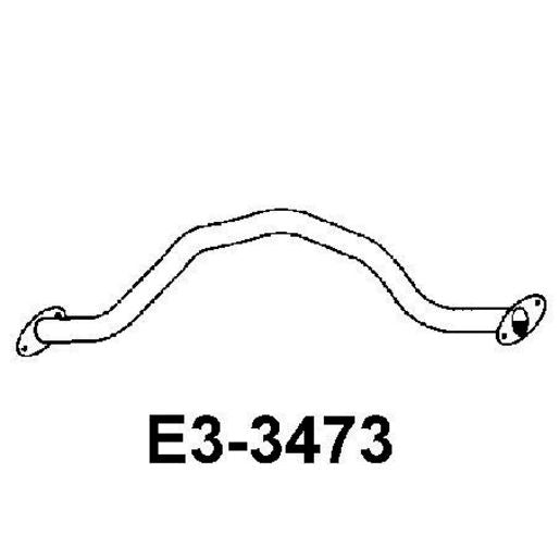 Walker Exhaust Pipe-Exhaust (Use E7637) E3-3473