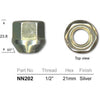 Nice Products Wheel Nut 21mm Silver (5 Pack) NN202 5