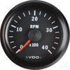 VDO Tachometer Elec 0-4000 RPM 52mm Round 12V 333015037