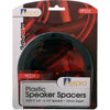Aerpro Speaker Spacers 5.25"-6.5" Plastic Pair Black