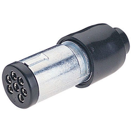 Narva Metal Trailer Plug 7 Pin Small Round Bulk (20Pk)