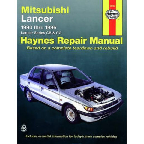 Haynes Owner's Workshop Manual - Mitsubishi Lancer