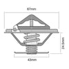 Tridon Thermostat (High Flow) TT248-170