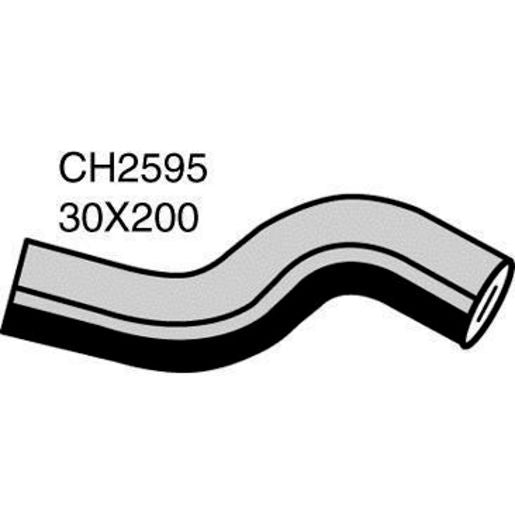 Mackay Top Radiator Hose CH2595