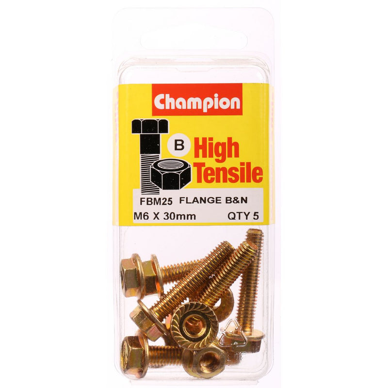 Champion Fasteners Hex Set Screw & Nut High Tensile