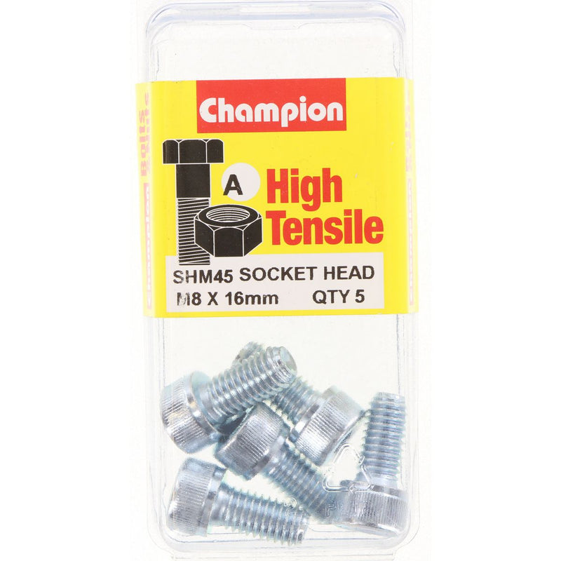 Champion Fasteners Socket Head Cap Screw High Tensile M8
