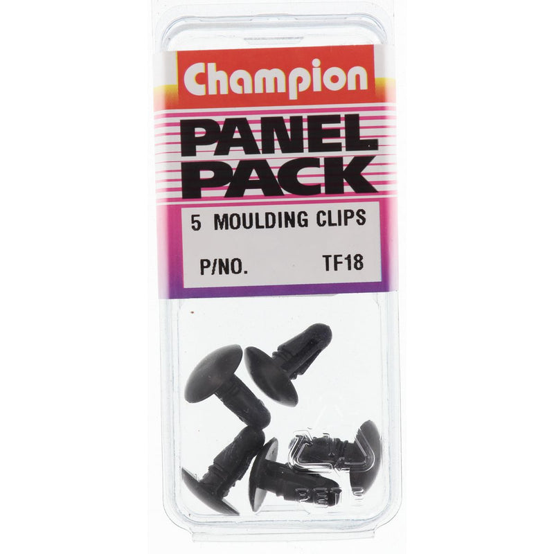 Champion Fasteners Retainer Clip Black Len: 13mm Hole: