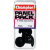 Champion Fasteners Trim Anchor Black Len: 15mm Hole: 8mm