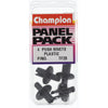 Champion Fasteners Push Rivet Black Len: 12mm Hole: 7mm