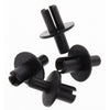 Champion Fasteners Push Rivet Black Len: 12mm Hole: 7mm
